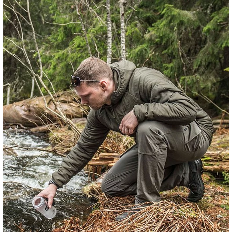 Helikon-Tex® -  WOLFHOUND Hoodie Jacket® - Climashield® Apex 67g  - Kapucnis Kabát (Coyote Brown)