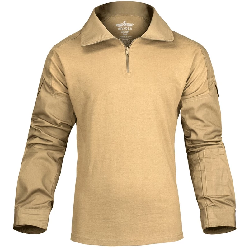 Invadergear -  Combat Shirt - Taktikai Ing (Coyote)