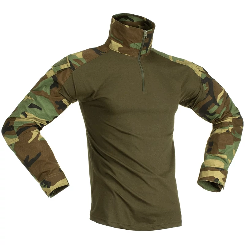 Invadergear -  Combat Shirt - Taktikai Ing (Woodland)