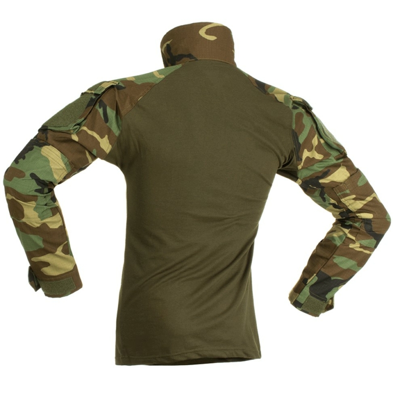 Invadergear -  Combat Shirt - Taktikai Ing (Woodland)