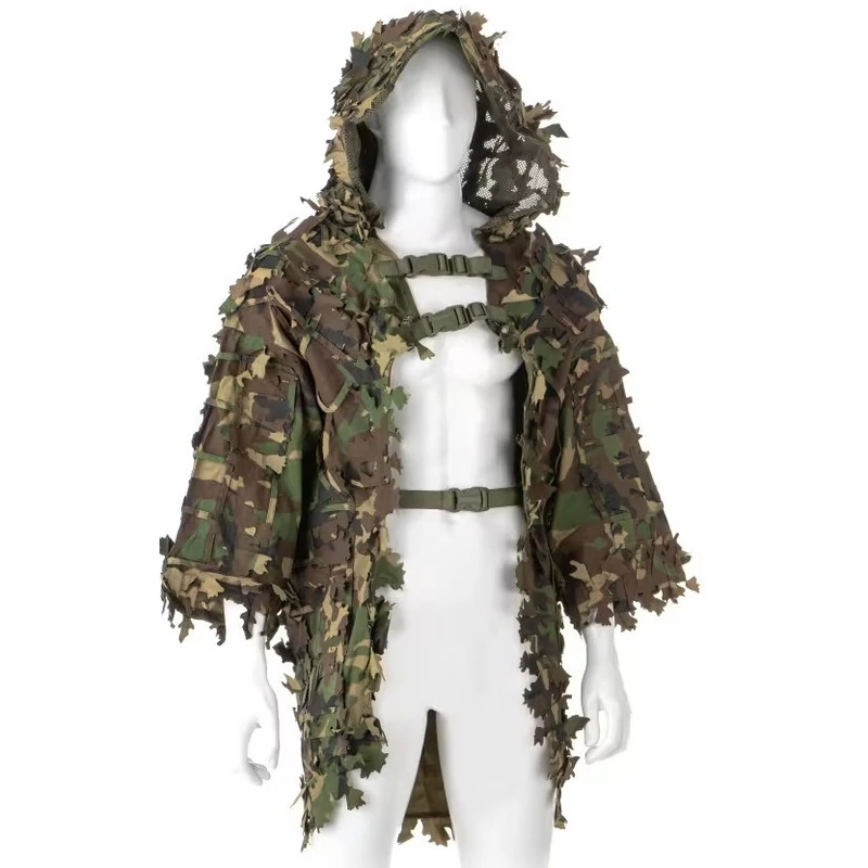 Invadergear -  Ghillie Base Leaf - Ghillie Álcaruha (Woodland)