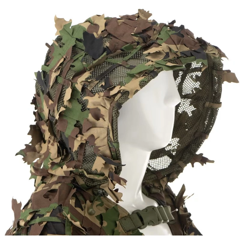 Invadergear -  Ghillie Base Leaf - Ghillie Álcaruha (Woodland)