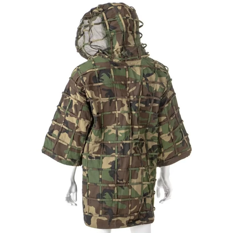 Invadergear -  Ghillie Base Plain - Ghillie Álcaruha (Woodland)