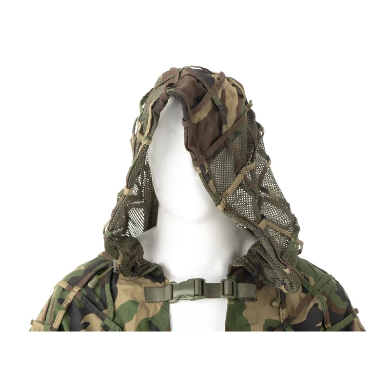 Invadergear -  Ghillie Base Plain - Ghillie Álcaruha (Woodland)