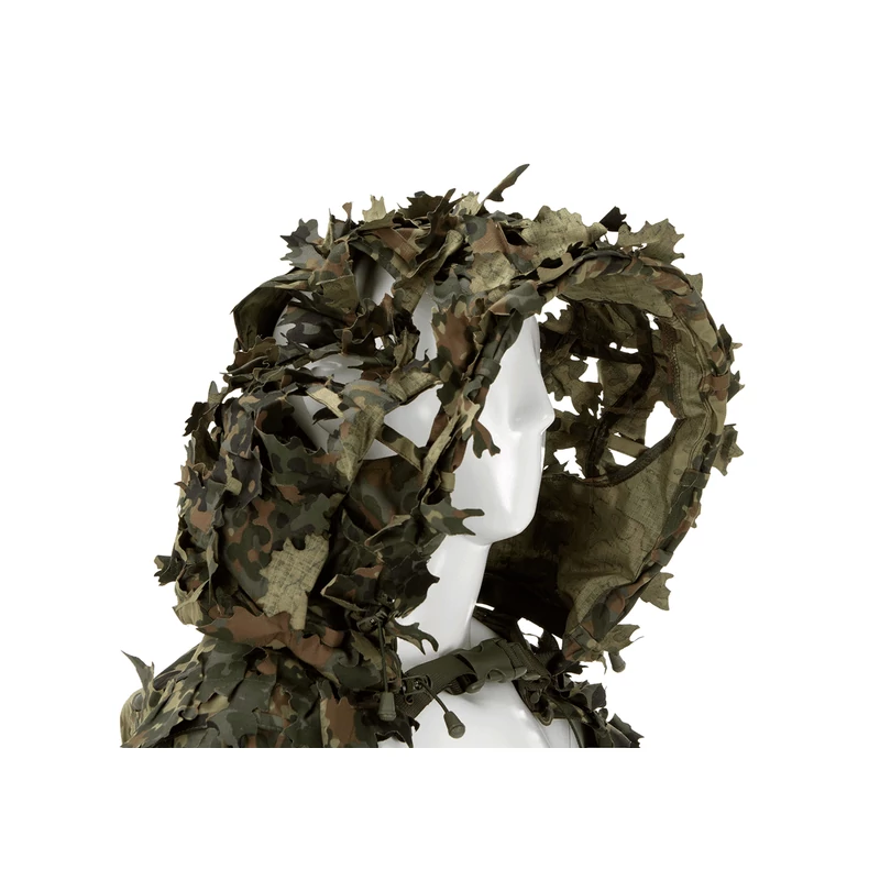 Invadergear -  Sniper Bolero Leaf - Ghillie Bolero Álcaruha (Flecktarn)