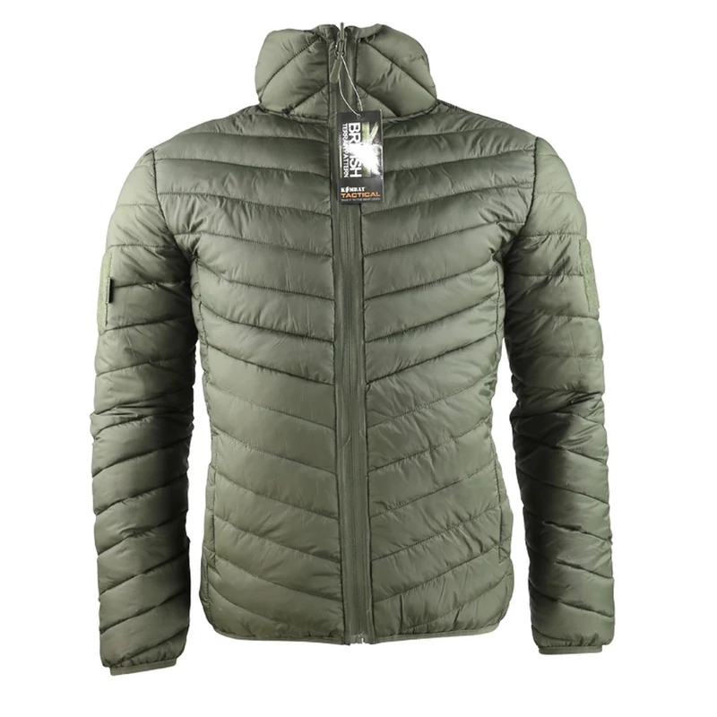 Kombat Tactical® -  Xenon Jacket - Kifordítható Téli Kabát (British Terrain Pattern/Olive Green)