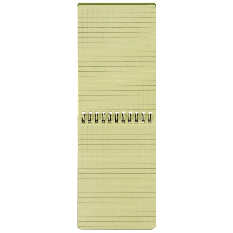 MFH® - Notebook, waterproof, large, spiral binding, 10 x 15 cm - Vízálló Jegyzetfüzet (Olive)