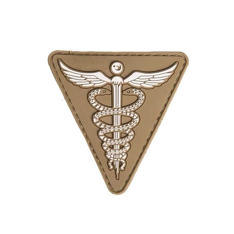 Mil-Tec® - DARK COYOTE PVC MEDICAL 3D PATCH - Felvarró (Coyote)