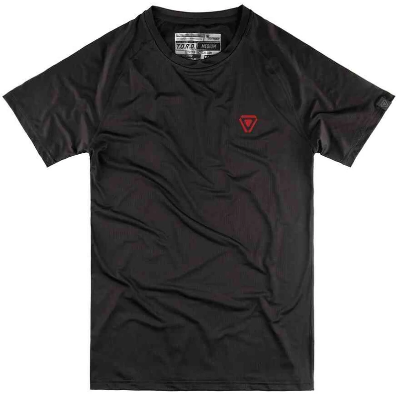 Outrider Tactical -  T.O.R.D. Athletic Fit Performance Tee Black - Taktikai Póló (Black)
