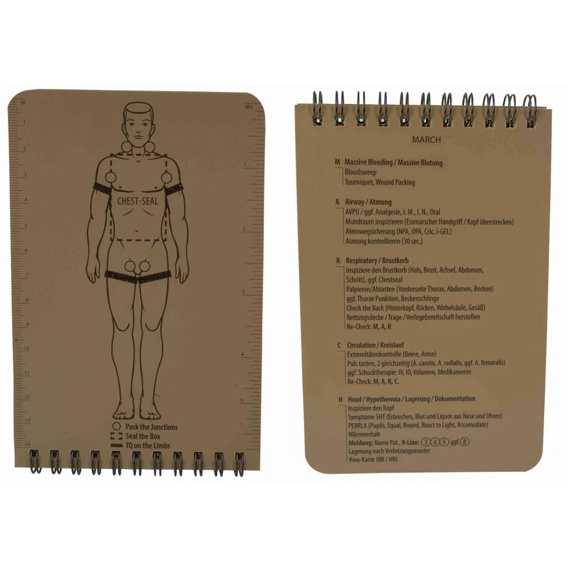 Rite in the Rain® - COMBAT MEDIC ORGANIZER GEN 2 (Tan)