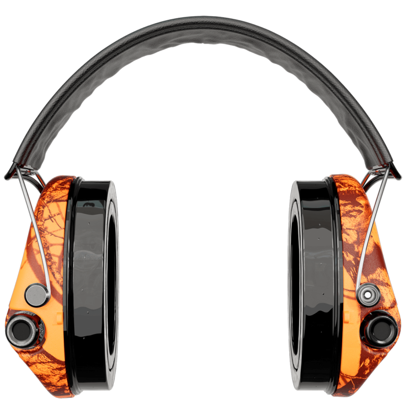Sordin -  Supreme Pro-X LED - Aktív Hallásvédő (Orange)