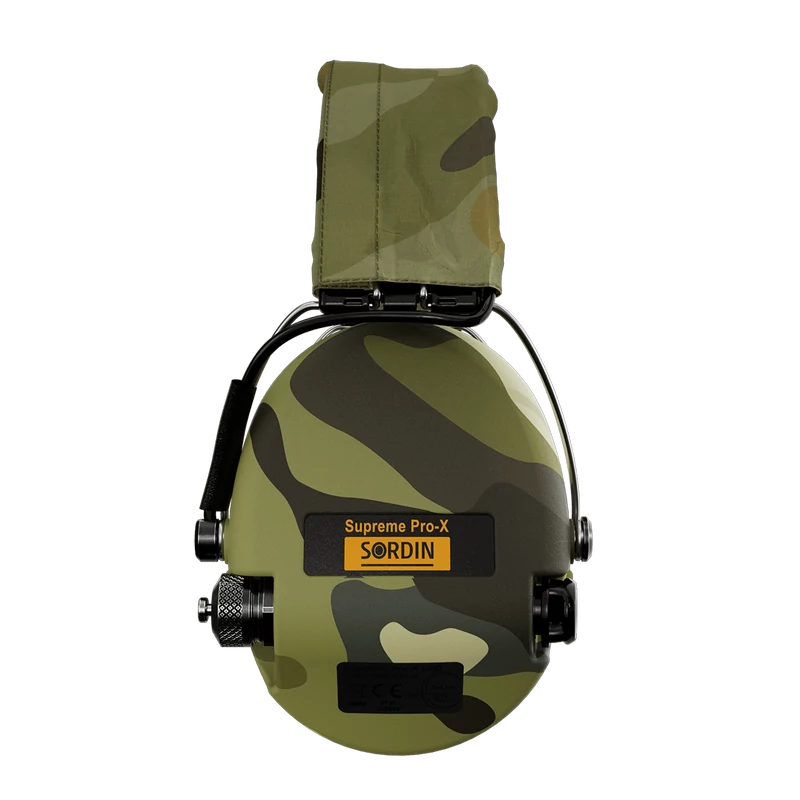 Sordin -  Supreme Pro-X LED - Aktív Hallásvédő (MultiCam®)
