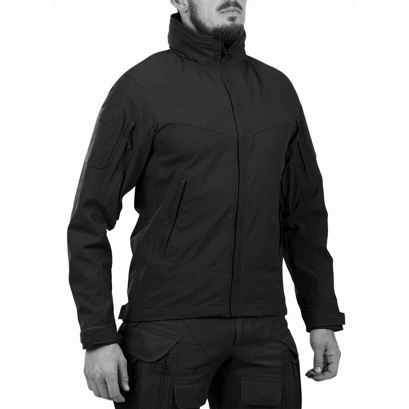 UF PRO® -  DELTA EAGLE GEN.3 TACTICAL SOFTSHELL JACKET - Softshell Kabát (Black)