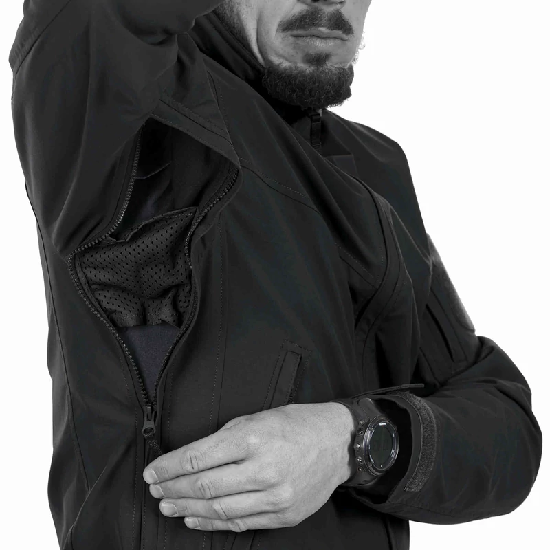 UF PRO® -  DELTA EAGLE GEN.3 TACTICAL SOFTSHELL JACKET - Softshell Kabát (Black)