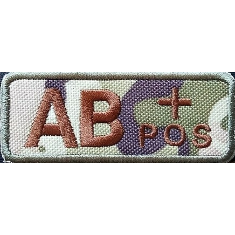 AB+ Vércsoportjelző Felvarró (CP)