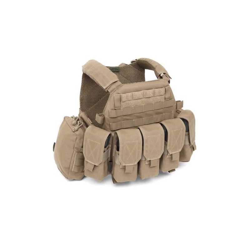 Warrior Assault Systems® -  DCS M4 5.56 CONFIG Plate Carrier - Taktikai Mellény (Coyote Brown)