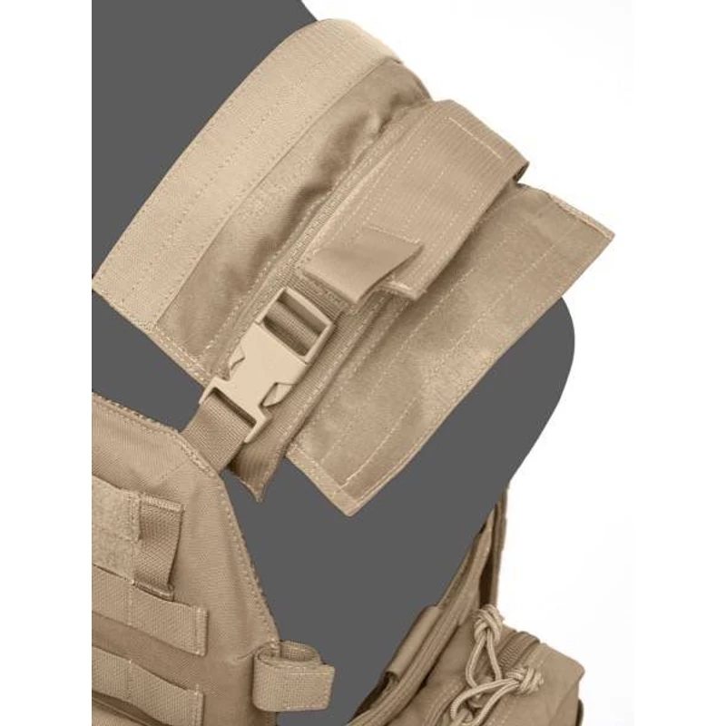 Warrior Assault Systems® -  DCS M4 5.56 CONFIG Plate Carrier - Taktikai Mellény (Coyote Brown)