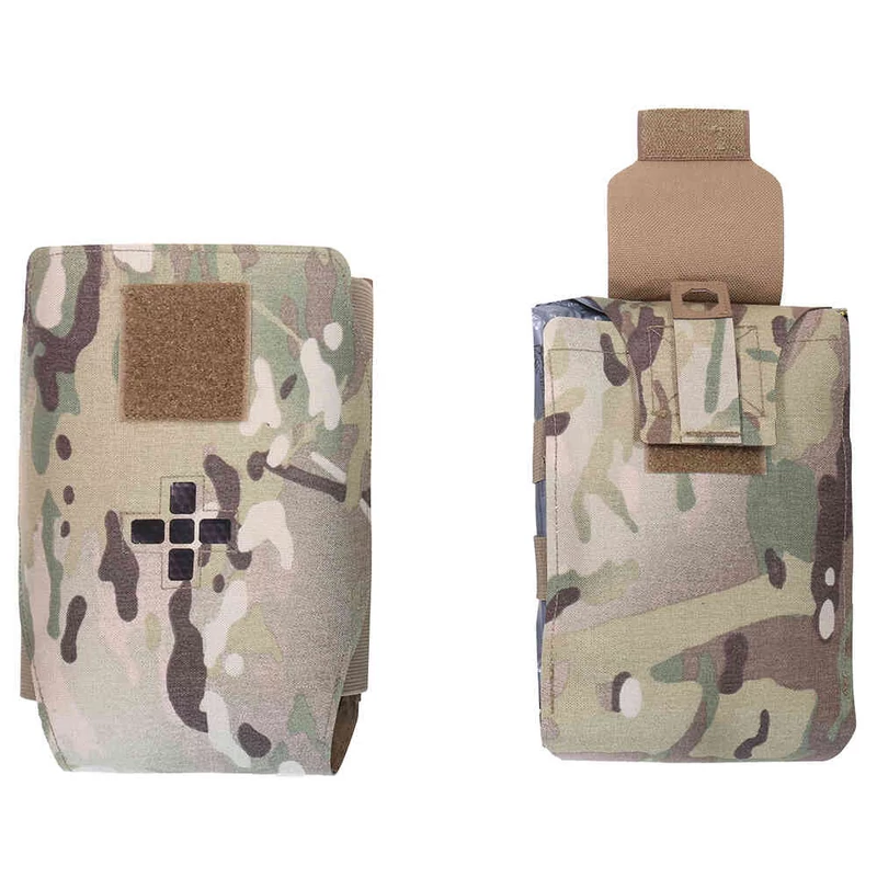 Warrior Assault Systems® -  Laser Cut Large Horizontal IFAK Pouch (MultiCam®)