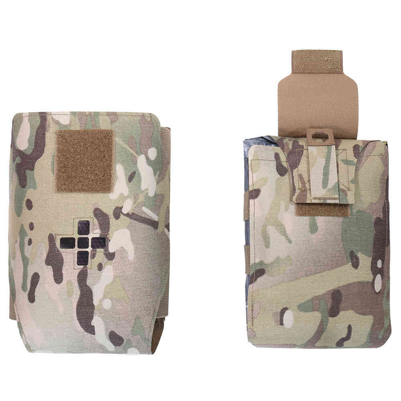 Warrior Assault Systems Laser Cut Small Horizontal IFAK Pouch Multicam - Airsoft Legends | The