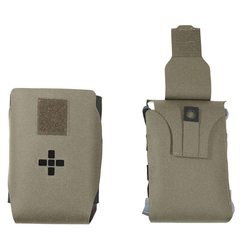 Warrior Assault Systems® -  Laser Cut Large Horizontal IFAK Pouch (Ranger Green)