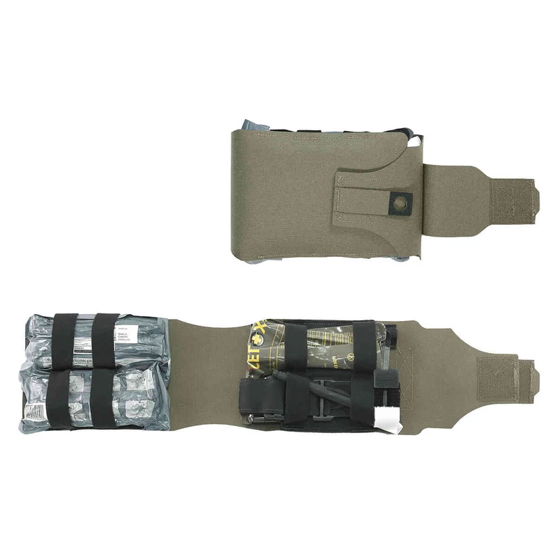 Warrior Assault Systems® -  Laser Cut Large Horizontal IFAK Pouch (Ranger Green)