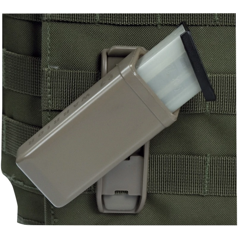 Warrior Assault Systems® -  POLYMER 9MM PISTOL MAG POUCH - Műanyag Tártartó (Dark Earth)