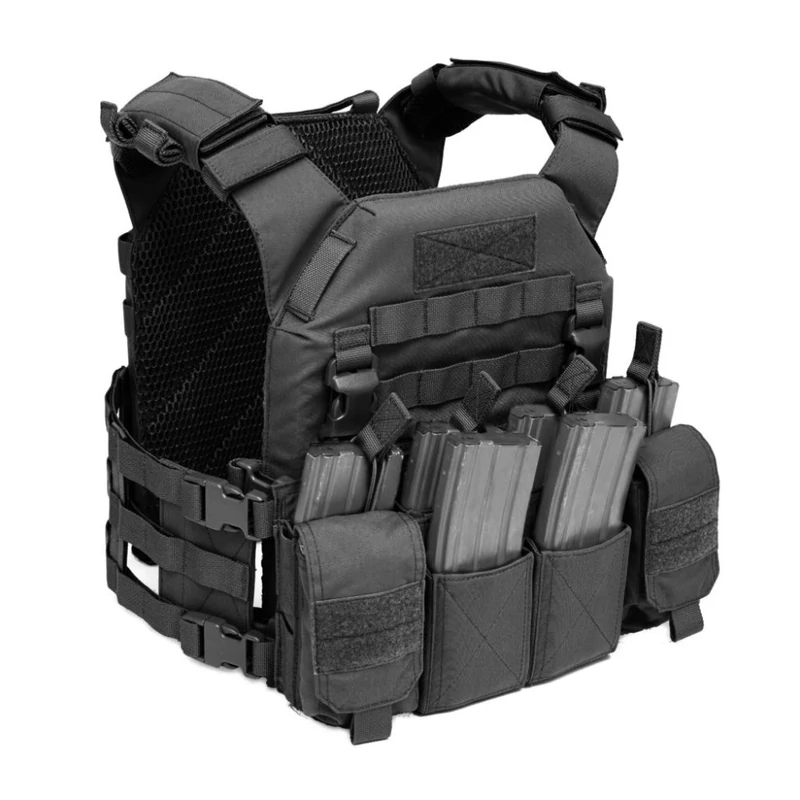 Warrior Assault Systems® -  Recon Plate Carrier - Taktikai Mellény (Black)