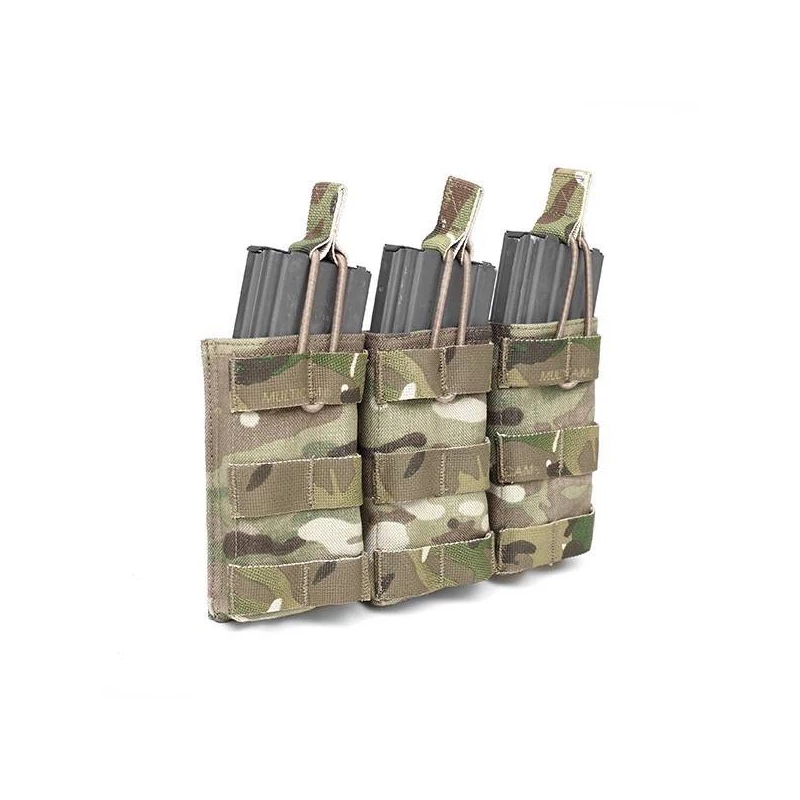 Warrior Assault Systems® -  Warrior Triple Open 5.56mm MultiCam - Tripla 5.56 mm Tártartó (MultiCam®)