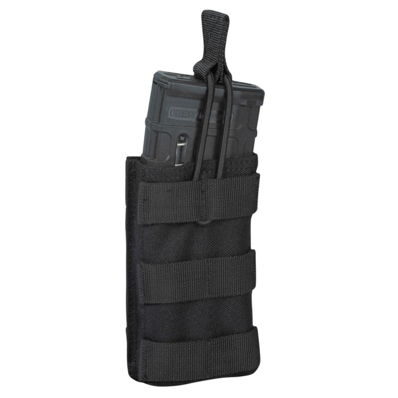 Warrior Assault Systems® -  Single Open 5.56mm Open Mag Pouch - Tárzseb (Black)