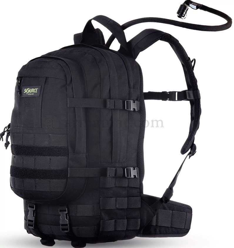 Source™ Assault 20L Hydration Cargo Pack - Taktikai Hátizsák (Black)