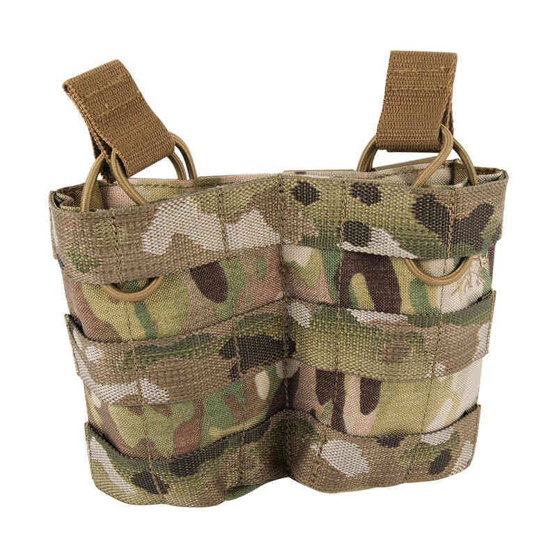 Tasmanian Tiger® -  SGL MAG POUCH BEL M4 MKII MC MAGAZINE POUCH (2X M4) - Dupla Tárzseb M4 (MultiCam®)