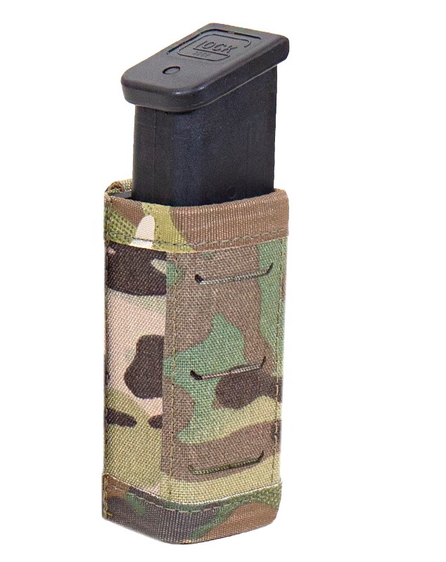 Warrior Assault Systems® -  SINGLE SNAP MAG POUCH 9MM SHORT MULTICAM - Pisztoly Tárzseb (MultiCam®)